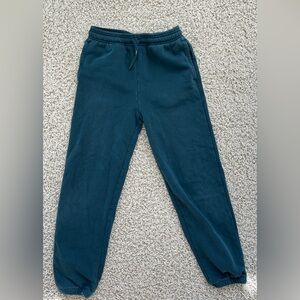 GAP Teen Unisex Size 14-16 Dark Green Sweatpants